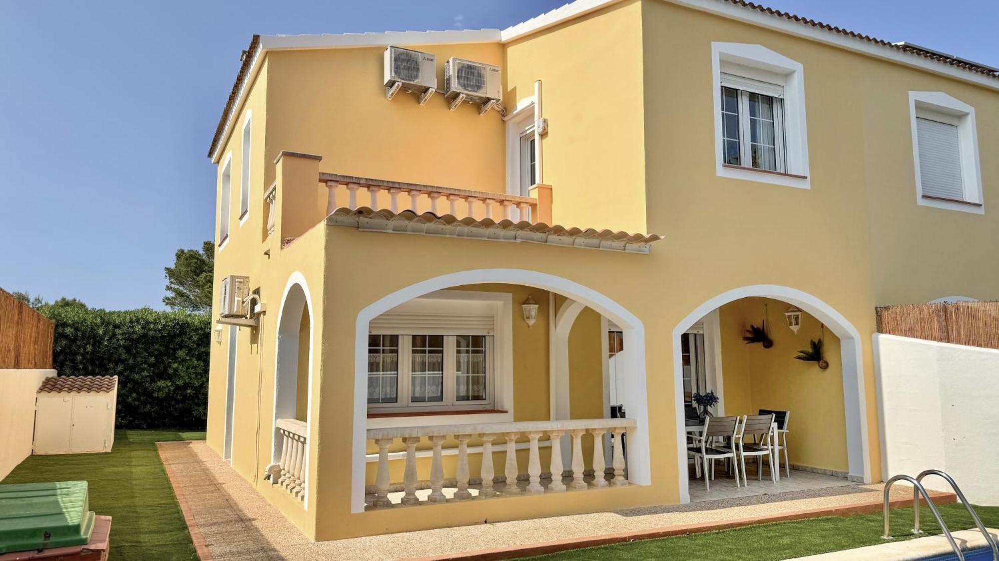 Chalet Villafranca Menorca Con Piscina Privada Cala'N Bosch  Exterior photo