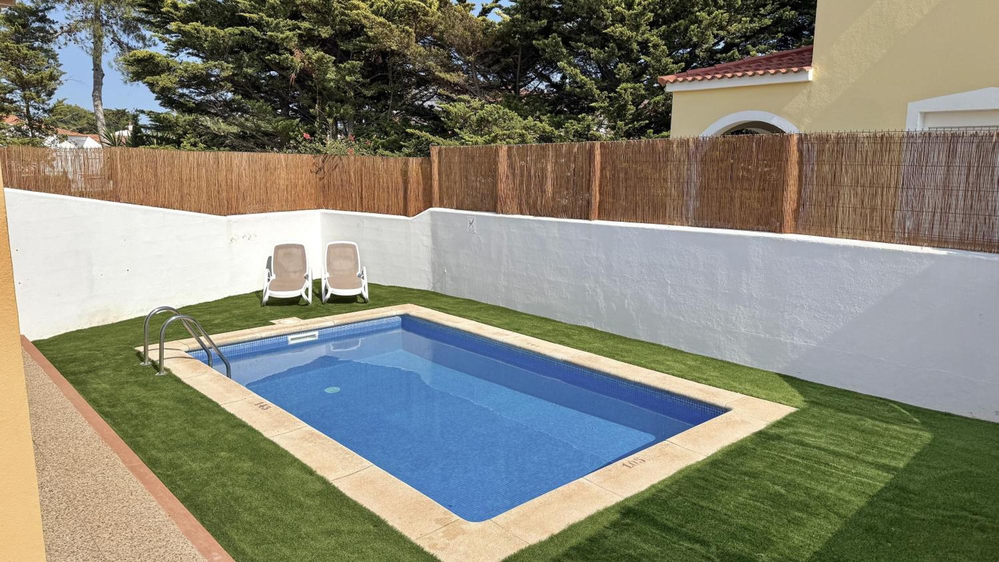 Chalet Villafranca Menorca Con Piscina Privada Cala'N Bosch  Exterior photo