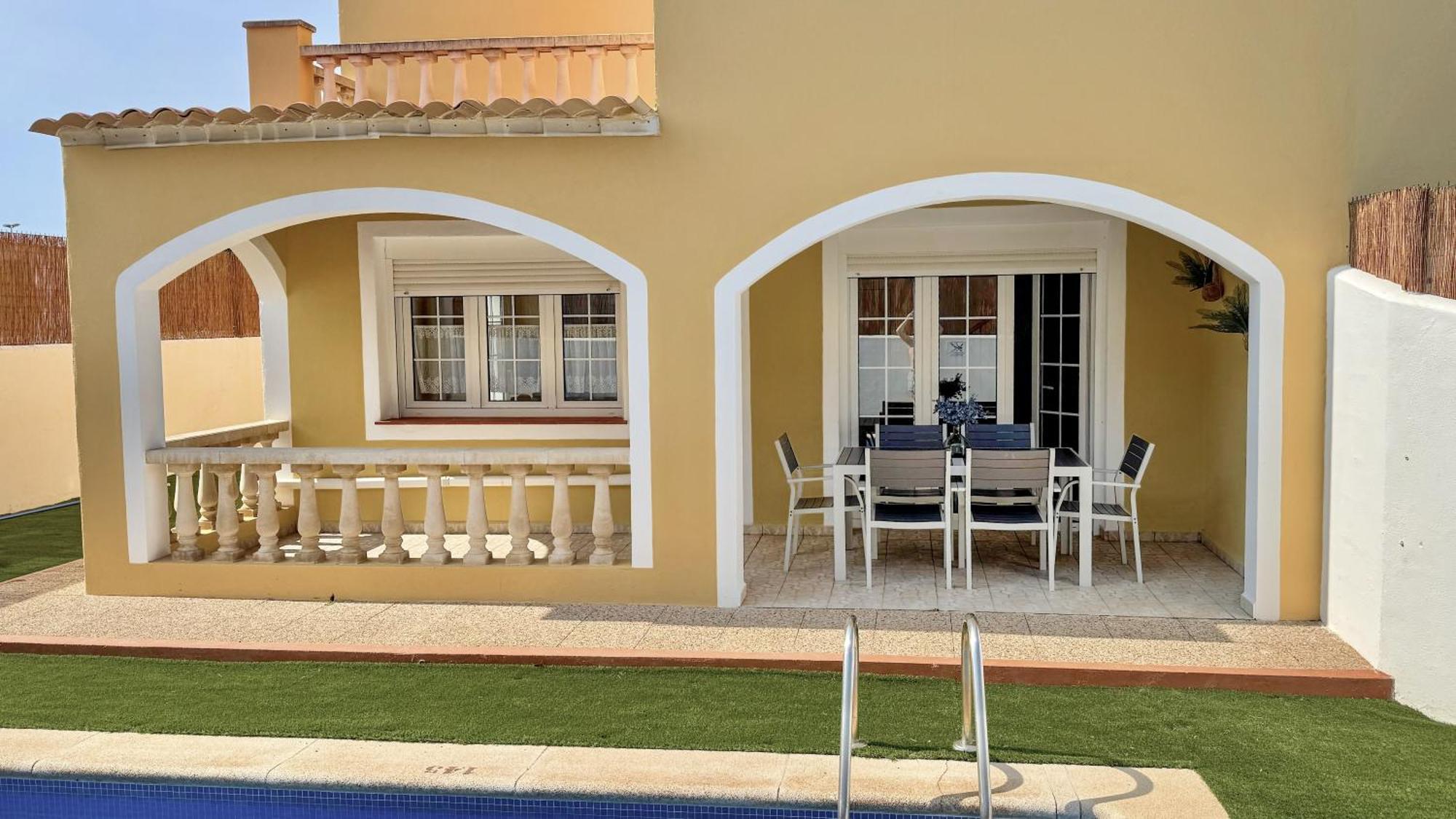 Chalet Villafranca Menorca Con Piscina Privada Cala'N Bosch  Exterior photo